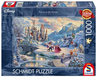G3 Puzzle PQ 1000 Thomas Kinkade Piękna i Bestia - Puzzle - miniaturka - grafika 2