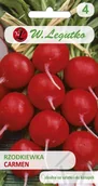 Nasiona i cebule - Legutko sp. z o.o Nasiona Rzodkiewka Carmen - okrągła, czerwona, 10g - miniaturka - grafika 1