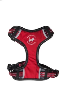 all for cats ALL FOR CATS Sportowe szelki Czerwone S dla kota - Szelki dla kotów - miniaturka - grafika 2