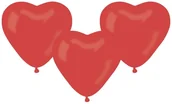 Balony i akcesoria - Gemar Baloniki czerwone serca - 44 cm - 50 szt. CR17/45 - miniaturka - grafika 1