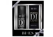 Zestawy kosmetyków damskich - Bi-es Zestaw Men Porto Di Capri dezodorant 150ml + żel i szampon 2w1 250ml - miniaturka - grafika 1