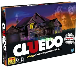 Hasbro Cluedo Standard - Gry planszowe Hasbro Cluedo Standard - Gry planszowe - miniaturka - grafika 1