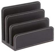 Półki łazienkowe - Unbekannt osco bkpulh1 stojak na listy ze sztucznej skóry, brązowy BPULH1 - miniaturka - grafika 1