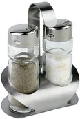 Wyposażenie lokali gastronomicznych - APS Zestaw do przypraw dwuelementowy 85x57x115 mm | Pro 40470 - miniaturka - grafika 1