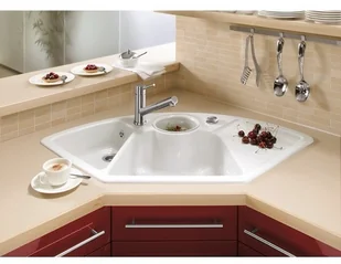 Villeroy & Boch Solo Corner Classicline 6708 01 KD - Zlewozmywaki - miniaturka - grafika 2