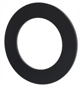 Kominki wentylacyjne - Rozeta Maskownica Stalowa fi 200 Czarna - miniaturka - grafika 1