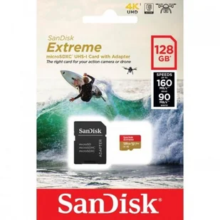 SanDisk Extreme 128GB (SDSQXA1-128G-GN6AA) - Karty pamięci SanDisk Extreme 128GB (SDSQXA1-128G-GN6AA) - Karty pamięci - miniaturka - grafika 2