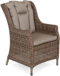 HOME &amp; GARDEN Meble ogrodowe technorattanowe Bristol Round Elegant 180 cm Ginger / Brown Melange 8+1 709912 - Meble ogrodowe - miniaturka - grafika 6