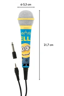 Minionki Mikrofon Minionki  1Y41PY 1Y41PY SAM  SAM - Zabawki kreatywne - miniaturka - grafika 3