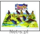 Figurki dla dzieci - Hipo Dinozaury 12 szt mata w worku - miniaturka - grafika 1