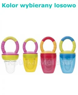 Canpol babies GRYZAK DO POKARMU z silikonową SIATECZKĄ 6m+ 56/010 fo - Gryzaki dla dzieci - miniaturka - grafika 2