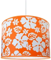 Lampy sufitowe - Lampdar Żyrandol dziecięcy FLOWERS 1xE27/60W/230V pomarańczowy - miniaturka - grafika 1