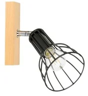 Lampy ścienne - Spotlight Megan Wood Kinkiet Spot-Light 2344160 Drewno Brzozowe/Metal - miniaturka - grafika 1