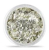 Lakiery do paznokci - Neonail CHROME FLAKES EFFECT - Metaliczna folia do paznokci - 01 NEOFMDPA-DOPA-01 - miniaturka - grafika 1