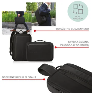 XD Design Plecak Bobby Bizz P705.571 - Torby na laptopy - miniaturka - grafika 36