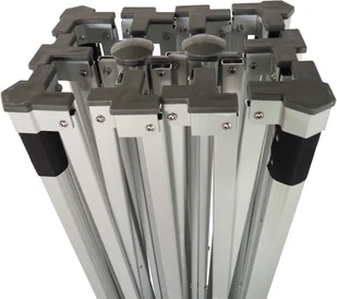 Expodom Namiot ekspresowy 3x4,5m - profil aluminiowy sześciokątny, Niebieski - Pawilony ogrodowe - miniaturka - grafika 3