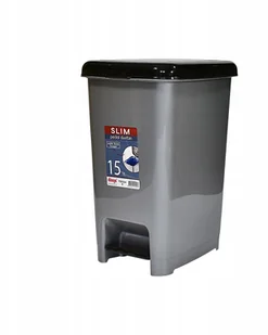 FENIKS Slim Do Segregacji 15 l Z Pedałem - Kosze na śmieci - miniaturka - grafika 3