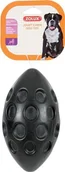 Zabawki dla psów - Zolux Zabawka TPR BUBBLE piłka owal 18 cm kol. czarny Dostawa GRATIS od 99 zł + super okazje - miniaturka - grafika 1