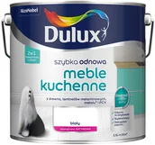 Farby olejne i specjalne - Dulux Szybka Odnowa Meble kuchenne biały 2,5 l - miniaturka - grafika 1