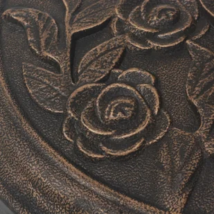 vidaXL Podstawa pod parasol, okrągła, żywicowa, brąz, 9 kg - Pozostałe meble ogrodowe - miniaturka - grafika 4