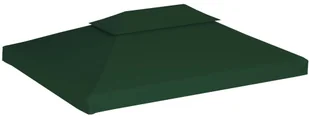 vidaXL vidaXL Zadaszenie namiotu ogrodowego 270 g/m Zielone 3 x 4 m - Pawilony ogrodowe - miniaturka - grafika 6