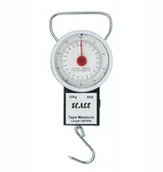 Inne akcesoria dla wędkarzy - Jaxon Waga Wędkarska Mechaniczna 22KG Z Miarką - miniaturka - grafika 1