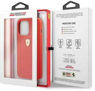 Ferrari FESSIHCP13XRE iPhone 13 Pro Max 6,7" czerwony/red hardcase Silicone hurtel-88424-0 - Etui i futerały do telefonów - miniaturka - grafika 8