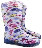 Kalosze męskie - Demar Kalosze RAINNY PRINT D 0054D - miniaturka - grafika 1