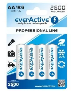 EverActive 2600 mAh - Ładowarki i akumulatory EverActive 2600 mAh - Ładowarki i akumulatory - miniaturka - grafika 1
