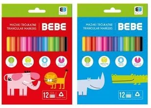 NOSTER Mazaki 12 kolorów B&amp;B Kids - Artykuły biurowe - miniaturka - grafika 4