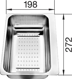 Blanco odsączarka stalowa 217796 dla METRA 6 - OD RĘKI - Suszarki do naczyń - miniaturka - grafika 2