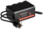 Ładowarki i akumulatory - Quadralite Quadralite NP-F750 7.2V 5200mAh 37.5Wh akumulator z USB FT_006011 - miniaturka - grafika 1