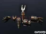 Inne akcesoria audio-wideo - Supra Cables CombiCon Spade - wtyki widełkowe avcorp-243-uniw - miniaturka - grafika 1