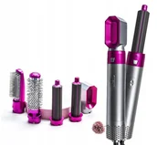 Suszarko-lokówki - Verk Group Suszarka Do Włosów Prostownica Lokówka Zestaw 5w1 - miniaturka - grafika 1