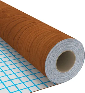 vidaXL Okleina meblowa samoprzylepna, jasny dąb, 500x90 cm, PVC vidaXL - Naklejki na drzwi i meble - miniaturka - grafika 6