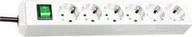Listwy zasilające - Brennenstuhl Listwa zasilająca Eco Line3 m biały S 6x - 1159520400 - miniaturka - grafika 1