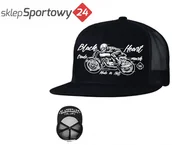 Czapki męskie - BLACKHEART CZAPKA Z DASZKIEM VINTAGE TRUCKER CZARN BLACKHEART - miniaturka - grafika 1