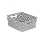 Wyposażenie pokoiku dziecięcego - Curver Koszyk Your Style szary, 35x30x13 cm - miniaturka - grafika 1
