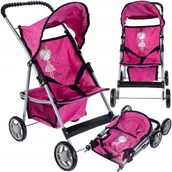 Wózki dla lalek - Wózek Dla Lalek Spacerówka Składana - miniaturka - grafika 1