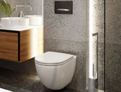 Miski WC - Vitalle Vitalle Lukka Zestaw Toaleta WC 51,5x36,5 cm bez kołnierza + deska wolnoopadająca biała 541204111187K1VL - miniaturka - grafika 1