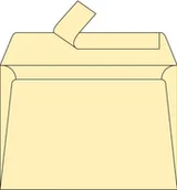 Papier do drukarek - Clairefontaine Koperty C6 pyłki 120 G Chamois 5846C - miniaturka - grafika 1