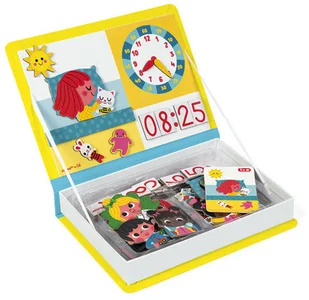 Janod Magnetyczna układanka Uczę się zegarka - Układanki dla dzieci - miniaturka - grafika 28