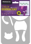 Szablony malarskie - Primacol Szablon dekoracyjny Mini 246 cat - miniaturka - grafika 1