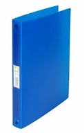 Segregatory - Q-CONNECT Segregator ringowy PP A4/4R/25mm transparentny niebieski KF02905 - miniaturka - grafika 1