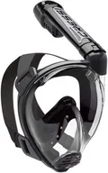Sprzęt do nurkowania - Cressi Duke Dry Full Face Mask Black/Black S/M - miniaturka - grafika 1