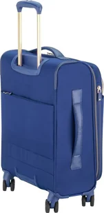 Delsey Walizka kabinowa poszerzana Montrouge 55 cm SLIM Niebieska 002018803-02 - Walizki - miniaturka - grafika 6