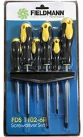 Śrubokręty - Fieldmann Zestaw 6 wkrętaków śrubokrętów FDS 1102-6R - miniaturka - grafika 1