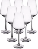 Kieliszki - Crystalex 6-częściowy komplet kieliszków na białe wino SANDRA, 0,25 l - miniaturka - grafika 1