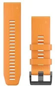 Akcesoria do MP3 - Garmin bransoletka zastępcza QuickFit 26 Solar Flare pomarańczowy silikon (MSFR6021) - miniaturka - grafika 1