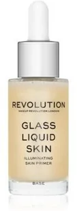 Makeup Revolution Baza Rozświetlająca pod Makijaż Glass Liquid Skin 17ml MUR-1749 - Bazy pod makijaż - miniaturka - grafika 2